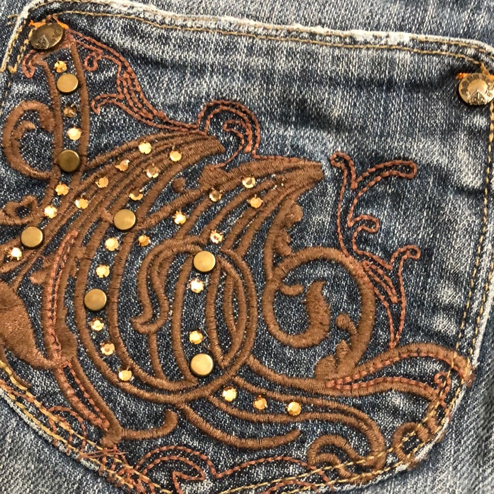 Monarchy Rhinestone Flair Jeans